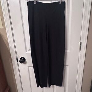 Eileen Fisher Black Wide Leg Pants